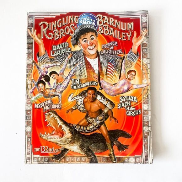 The Greatest Show Ringling Bros Barnum & Bailey 132nd Circus Program Book 2002 - Picture 1 of 3